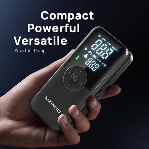 Compact motor smart air pump with digital gauge — photo 4