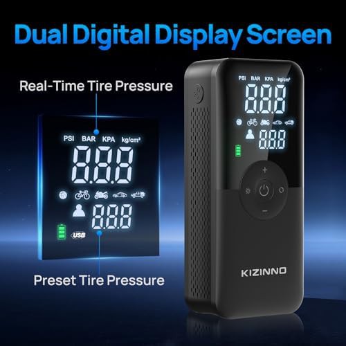 Compact motor smart air pump with digital gauge — photo 5