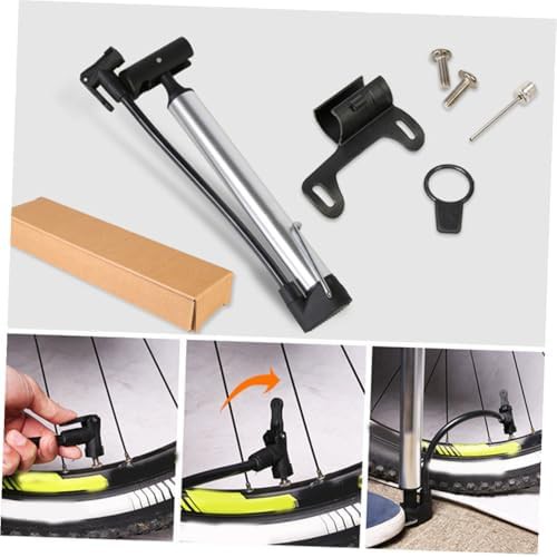 Portable Mini Floor Pump with Fixing Clip — photo 5