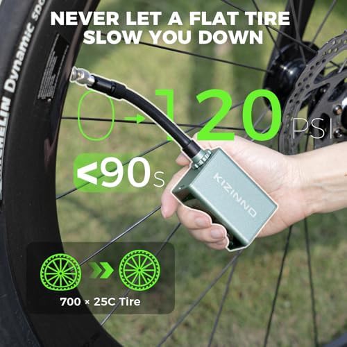 Tiny Electric 120 PSI Bicycle Inflator — photo 4