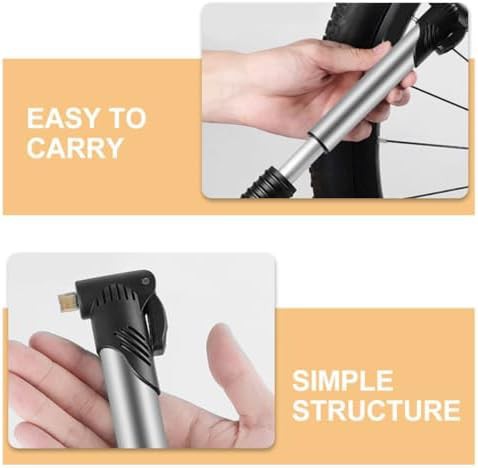 Aluminum portable mini bike pump two pack — photo 5