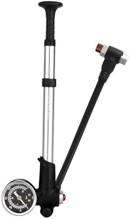 Silver High Pressure Shock Pump with Gauge