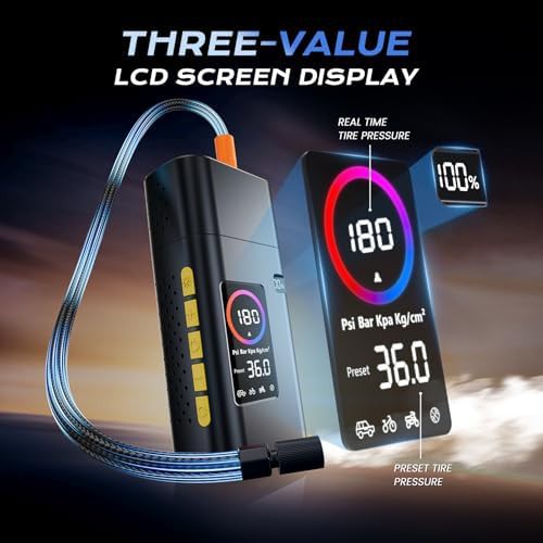 Portable Electric Tire Inflator and Compressor — photo 4