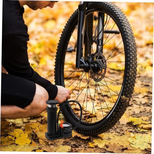 Dual Head Foot Activated Bike Pump — photo 3