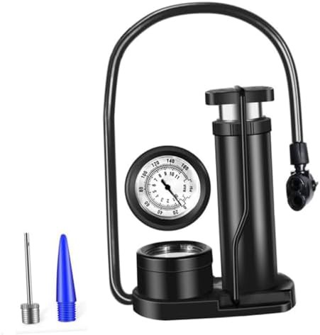 Dual Head Foot Activated Bike Pump — photo 5