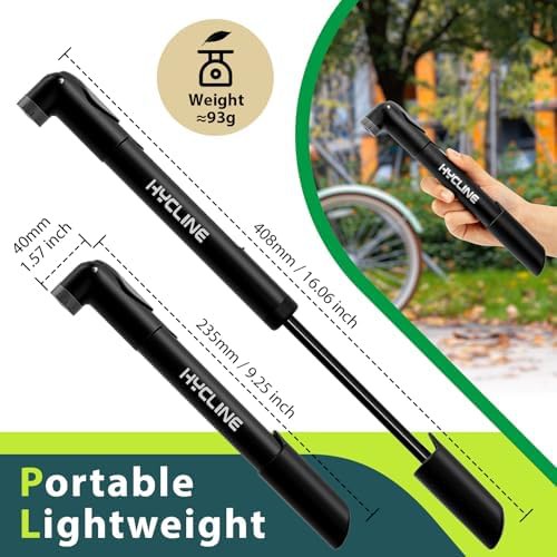 Mini Portable Frame Mount Bicycle Pump — photo 3