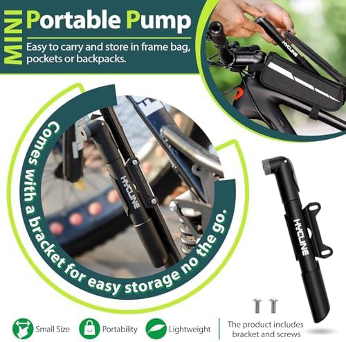Mini Portable Frame Mount Bicycle Pump — photo 4