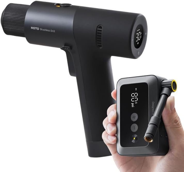 Cordless Brushless Drill and Pump Kit
