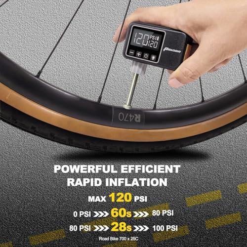 Electric Mini Pump with Integrated Gauge — photo 3