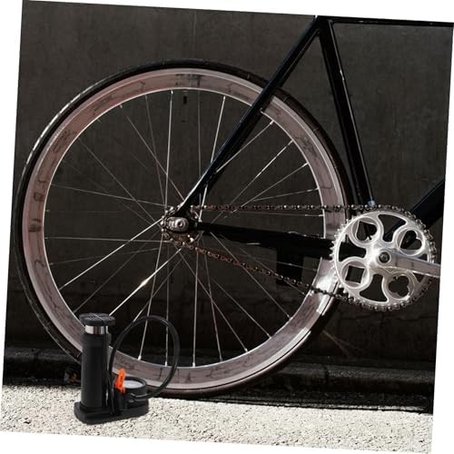Mini Tire Floor Pump with Barometer and Dual Head — photo 3