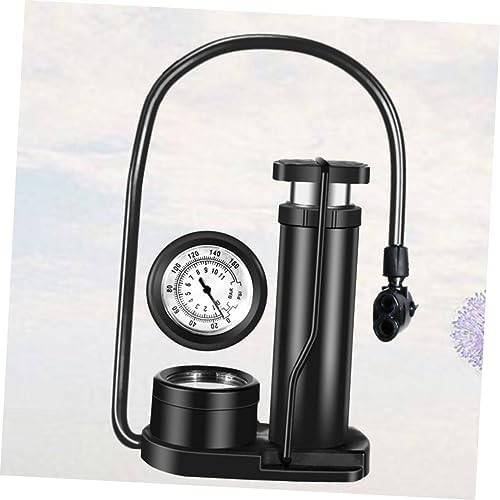 Dual Head Floor Pump with Gauge — photo 5