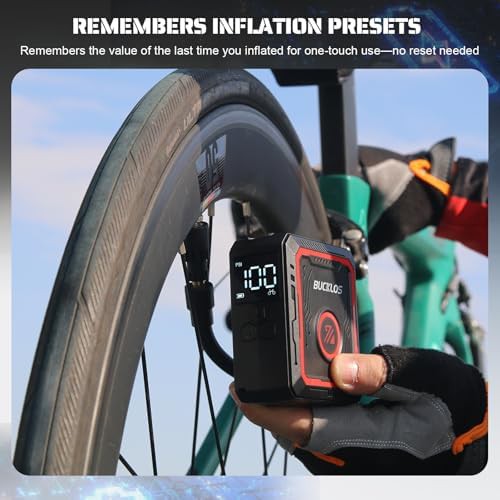 Portable tiny road bike electric air pump — photo 5