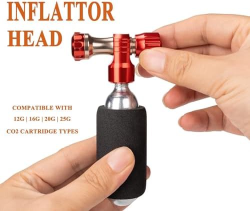 CO2 Inflator with Four Cartridge Pack — photo 3