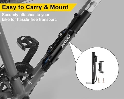 Mini Manual Pedal Dual Use Bike Pump — photo 4