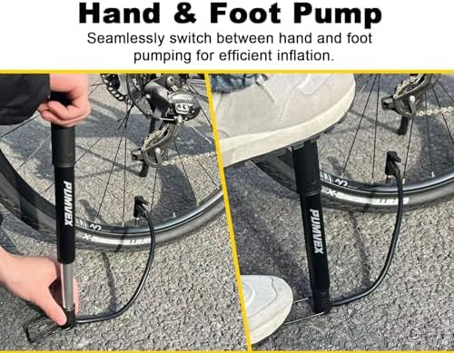 Mini Manual Pedal Dual Use Bike Pump — photo 5