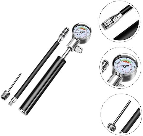 High Pressure Hand Pump with Gauge — photo 3
