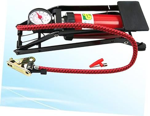 High Pressure Metal Foot Pump with Gauge — photo 3