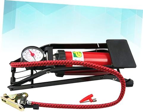 High Pressure Metal Foot Pump with Gauge — photo 4