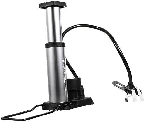 Aluminum Alloy Floor Pump with Pressure Gauge