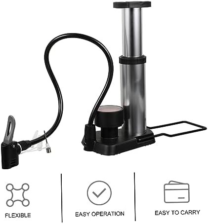 Aluminum Alloy Floor Pump with Pressure Gauge — photo 3