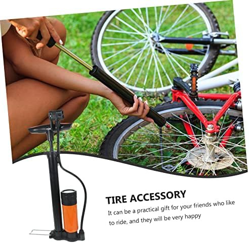 High Pressure Floor Pump with Gauge — photo 5