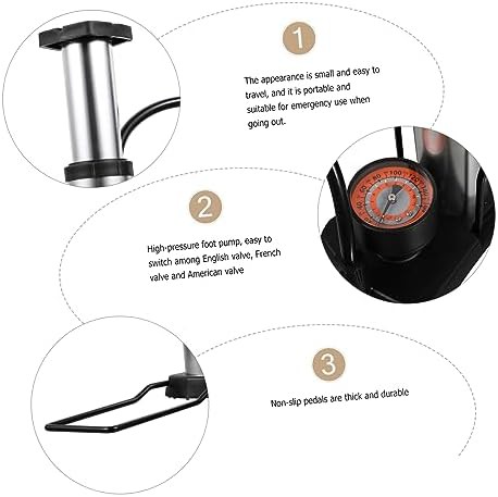 Aluminum Alloy Multipurpose Foot Pump — photo 3