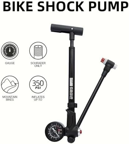 High Pressure Shock Pump for Bicycle Suspension — photo 4