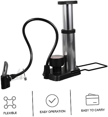 Multipurpose Air Valve Foot Pump with Gauge — photo 5