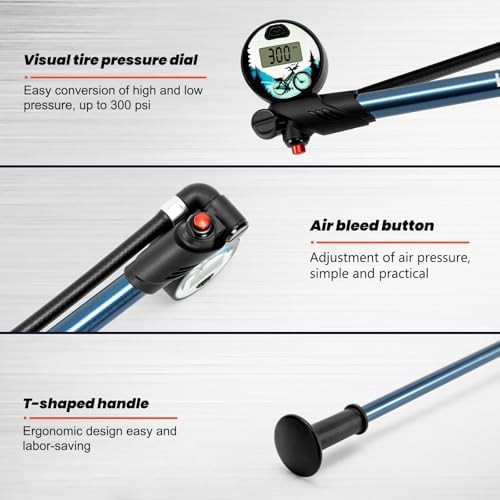 Titanium Digital Shock Pump 300 PSI — photo 3