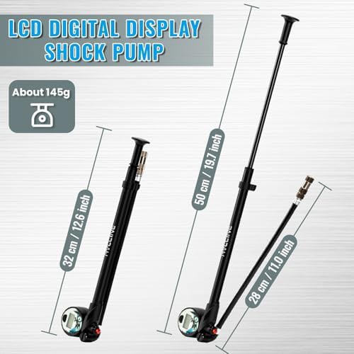 Black Digital Shock Pump 300 PSI — photo 4