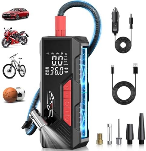 Dual Power Portable Electric Air Compressor