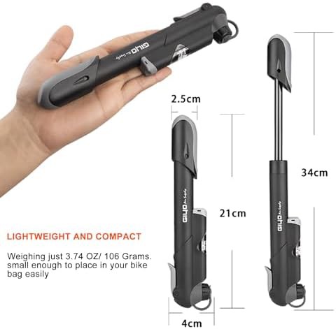 Portable 100 PSI Mini Bike Pump — photo 4