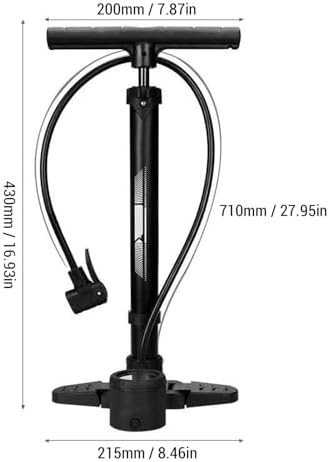 Heavy Duty Alloy Floor Pump with Scale Display — photo 3