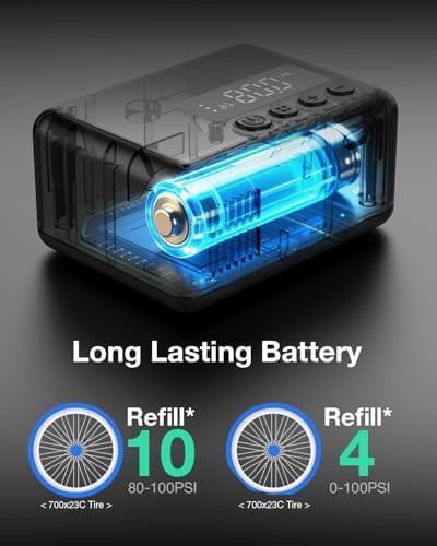 Electric auto stop pump for road bikes — photo 5