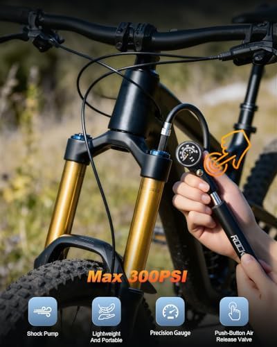 Portable Mini Shock and Fork Pump — photo 4