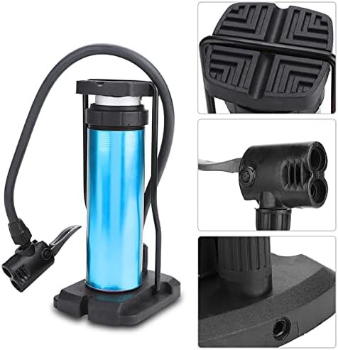 Blue Aluminum Alloy Foot Activated Mini Pump — photo 4