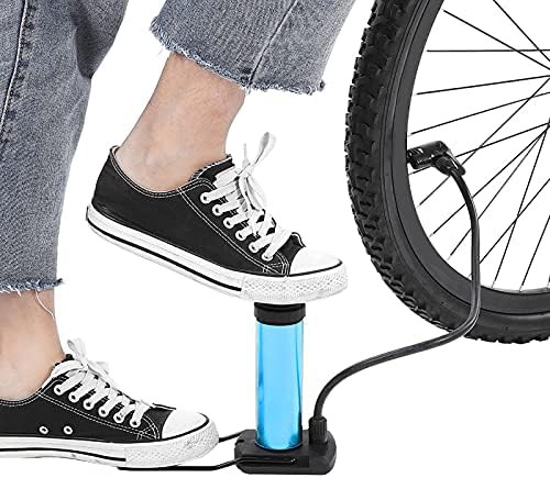 Blue Aluminum Alloy Foot Activated Mini Pump — photo 5