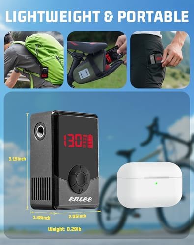 Digital Electric Mini Pump with Gauge — photo 4
