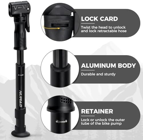 Portable Hand Pump for Presta Valves — photo 4