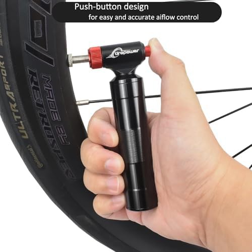 CO2 inflator with cartridge storage canister — photo 3