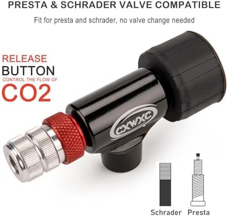 CO2 Inflator with Integrated Pressure Gauge — photo 4