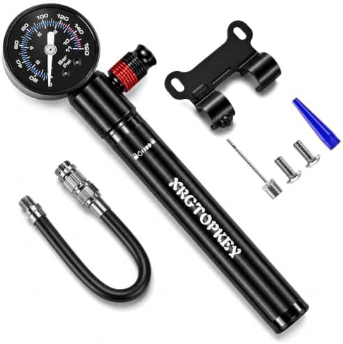 High Pressure Mini Pump with Gauge