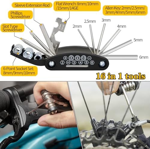 Comprehensive Bike Repair Kit with Mini Pump — photo 3