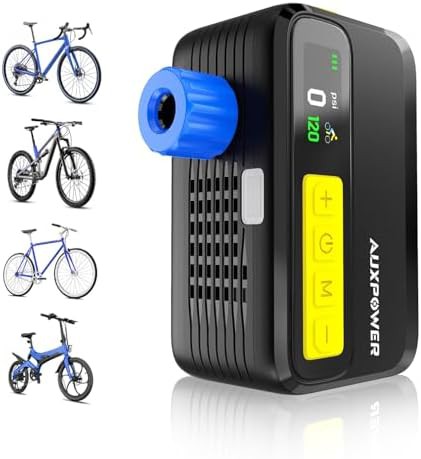 Auxpower new electric bike pump gauge