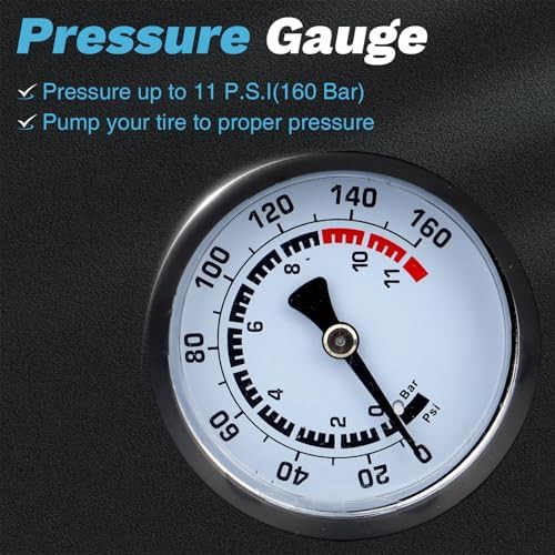 Rapid Boost Foot Pump with Gauge — photo 5