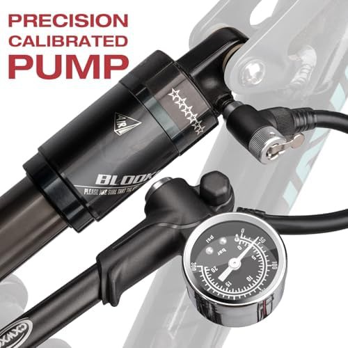 Mountain Bike Suspension Shock Pump — photo 5