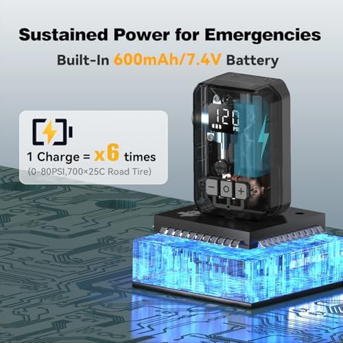Mini Electric Portable Pump 120 PSI — photo 5