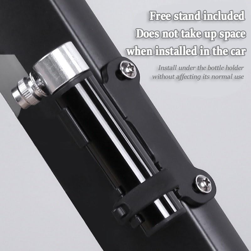 Silver alloy mini hand pump 120 PSI — photo 3
