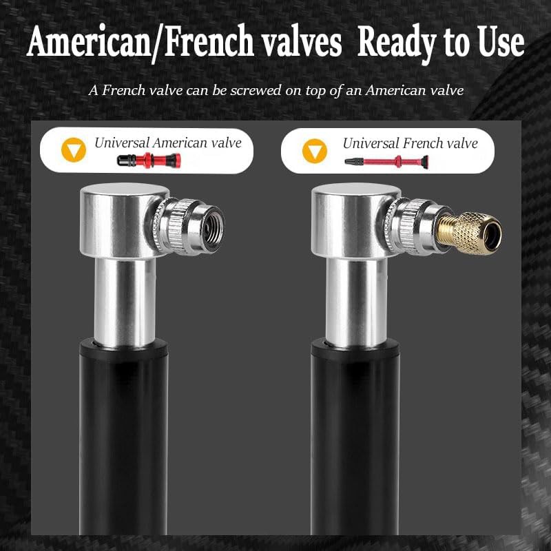 Silver alloy mini hand pump 120 PSI — photo 4