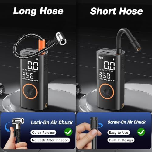 Handheld Electric Portable Tire Inflator — photo 4